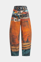 denim Barrel Jean pantolon