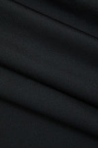 Düz Fırfırlı Kenarı Dantelli Tüp maksi Elbise