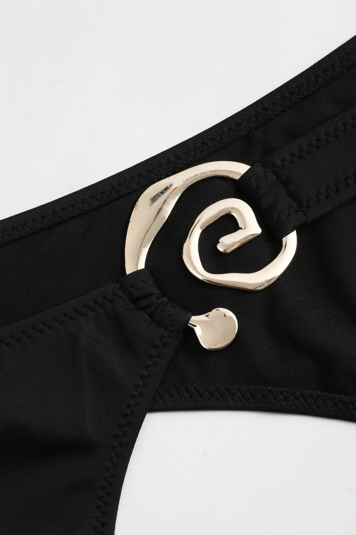 Metalik Detaylı Bikini Takımı