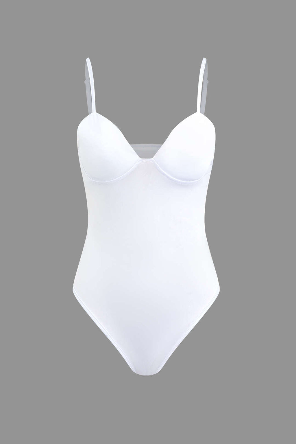 Büstiyer Askılı Bodysuit ve Geniş Paça Pantolon Seti