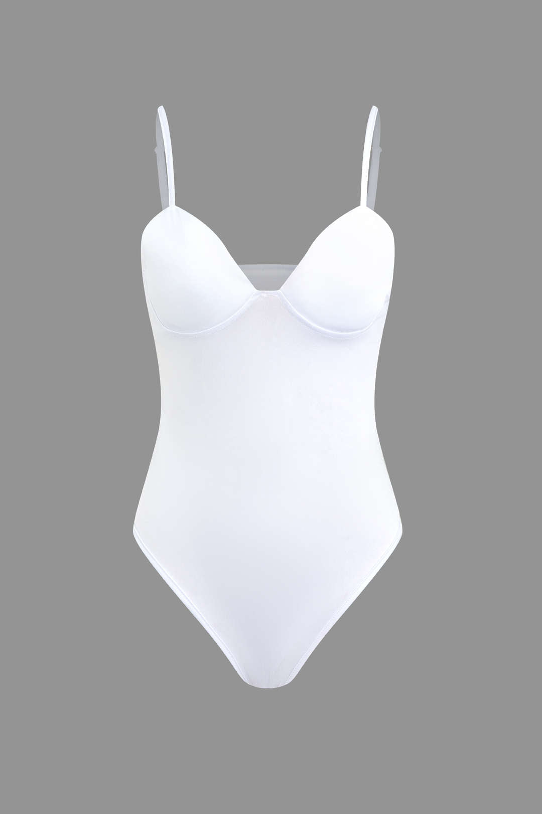 Büstiyer Askılı Bodysuit ve Geniş Paça Pantolon Seti