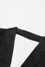 açık sırt detaylı blazer ceket