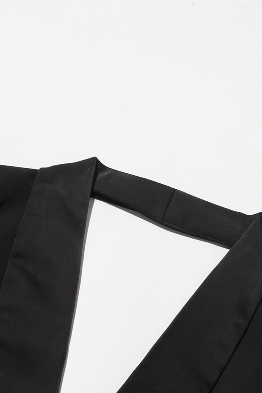 açık sırt detaylı blazer ceket