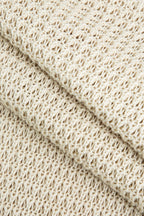 Örgü Püsküllü Kolsuz Mini Elbise