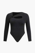 Shapewear büyük Beden Düğüm Bodysuit