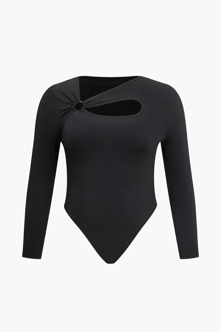 Shapewear büyük Beden Düğüm Bodysuit