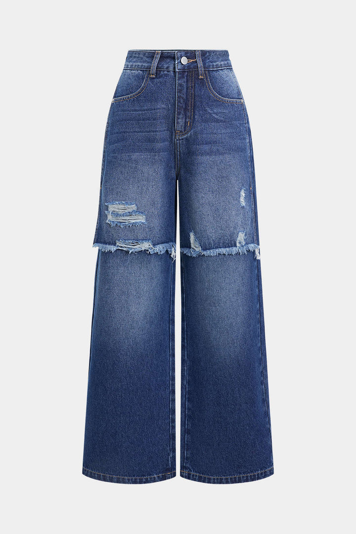 Denim Barrel Kot