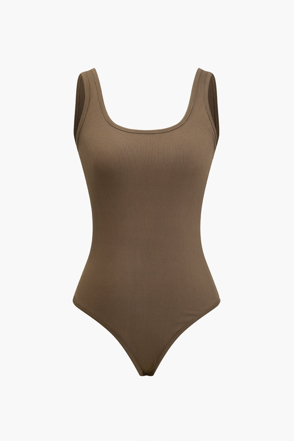 Coffee Solid Bodysuit Ve Pantolon Takımı
