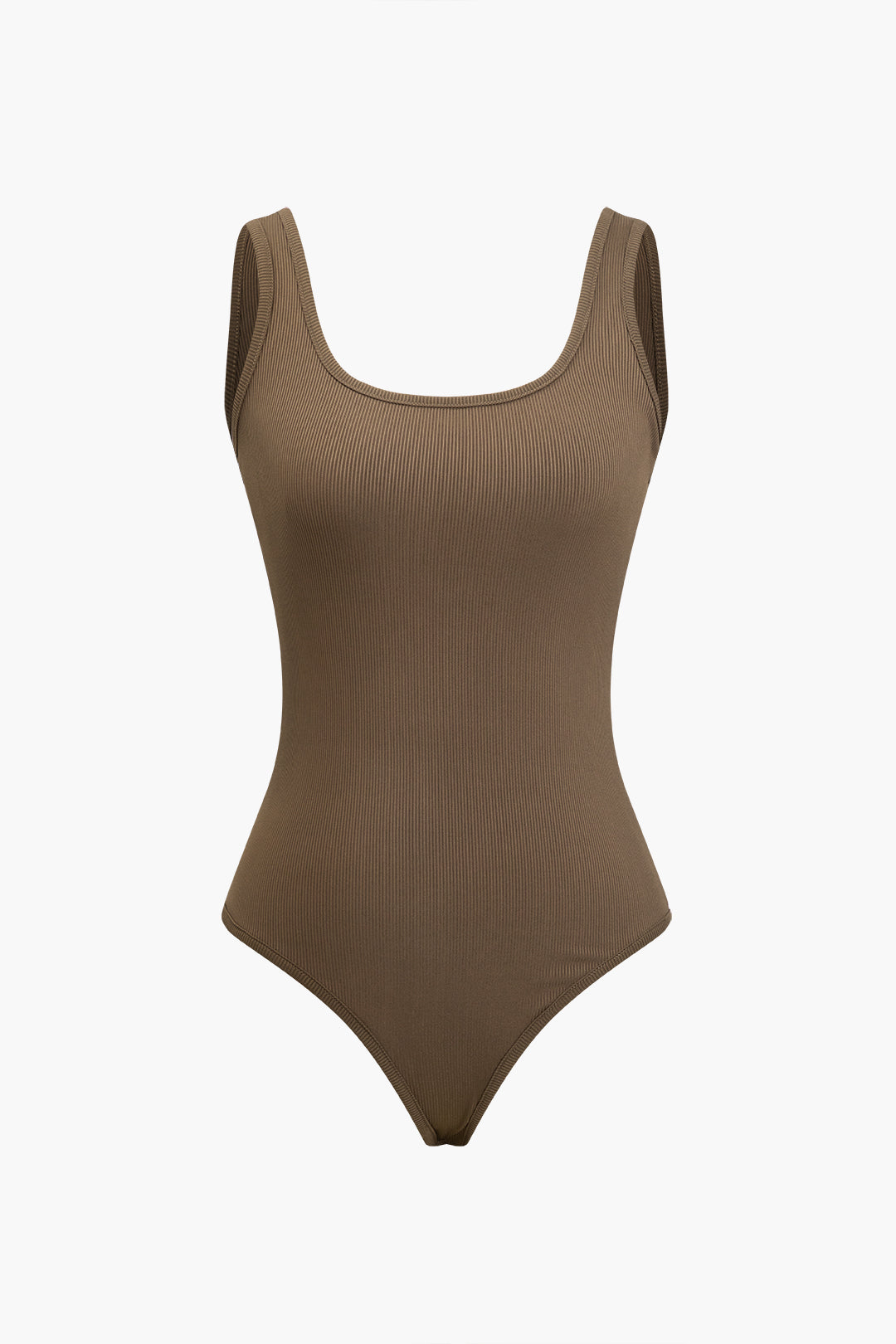 Coffee Solid Bodysuit Ve Pantolon Takımı