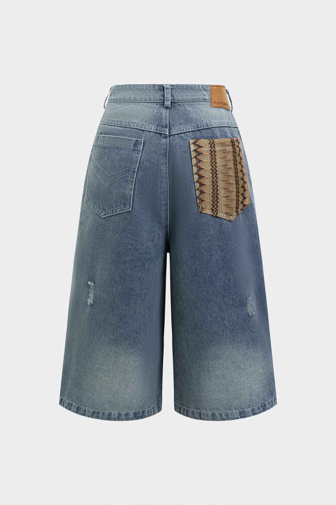 Denim Yarım Şort