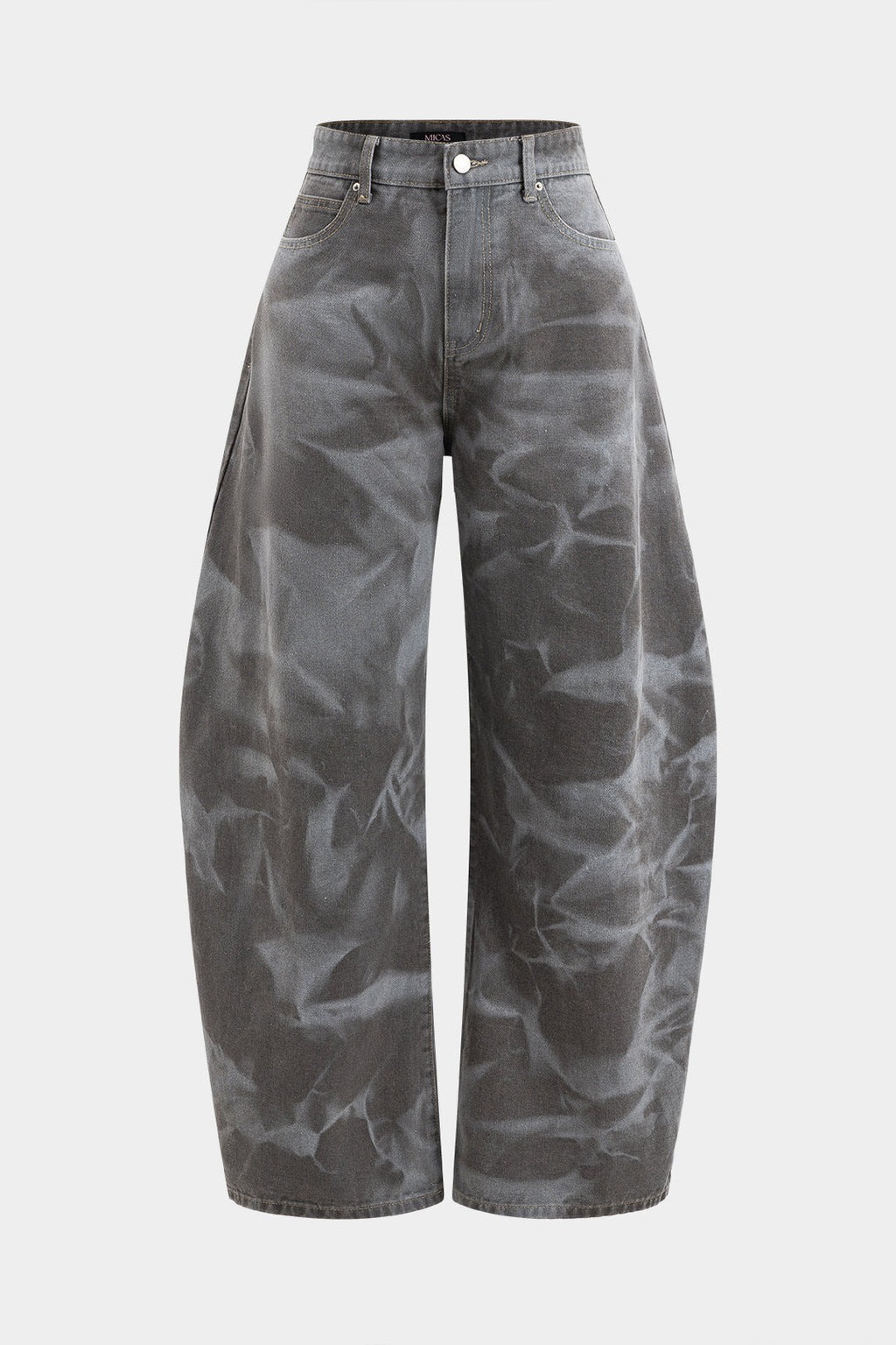 Denim Barrel Kot