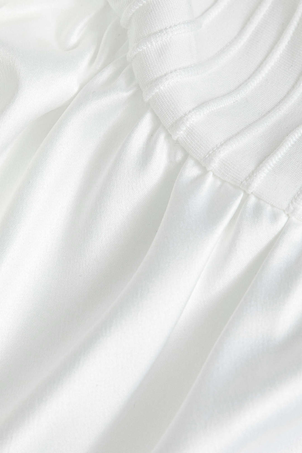 Katı Puf Çan Kol Mini Elbise