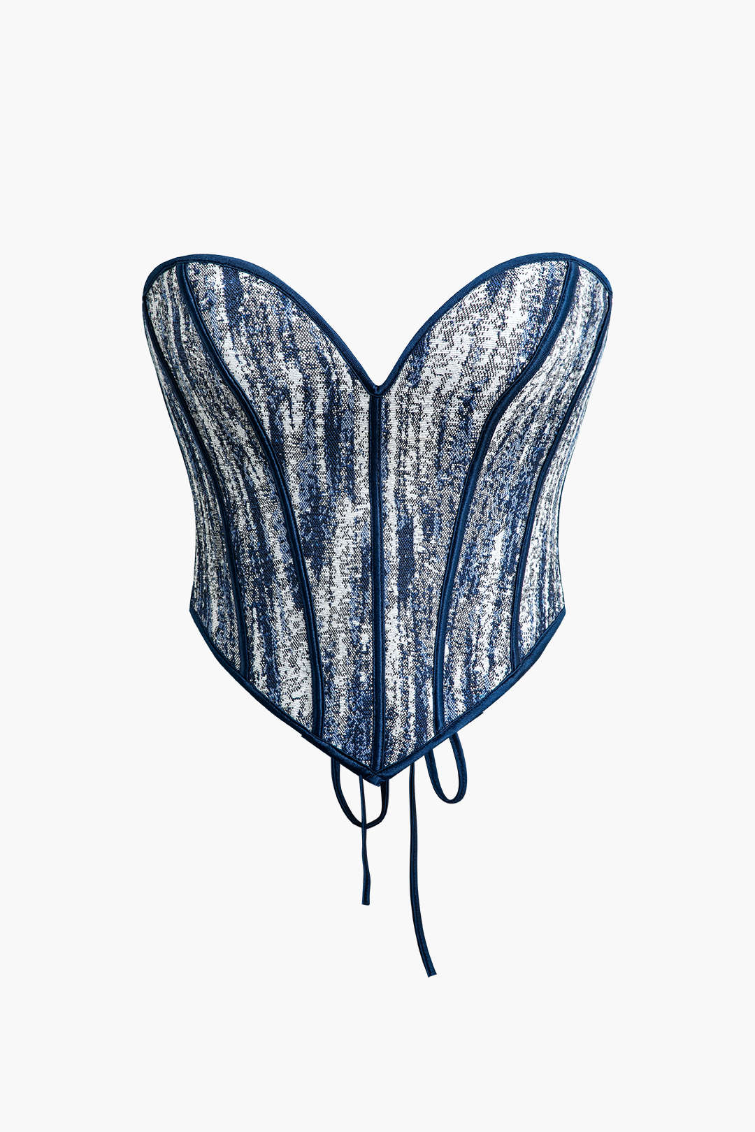 Lily Bağlamalı Korse top