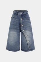 Denim Yarım Şort