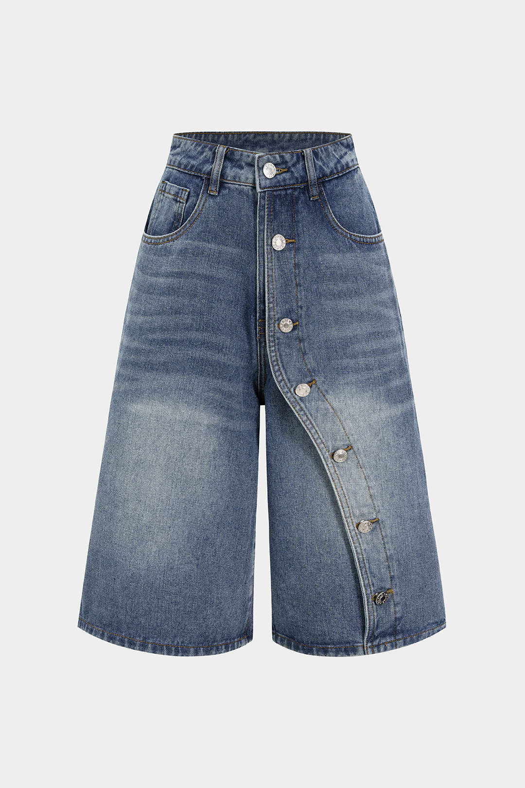 Denim Yarım Şort