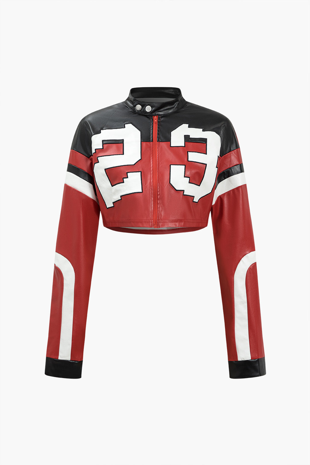 Suni Deri Crop Ceket