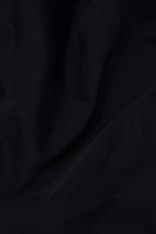 Karın Toparlayıcı Düz Renk Halter Yaka Bağlamalı Kesik Detaylı Tek Parça Mayo