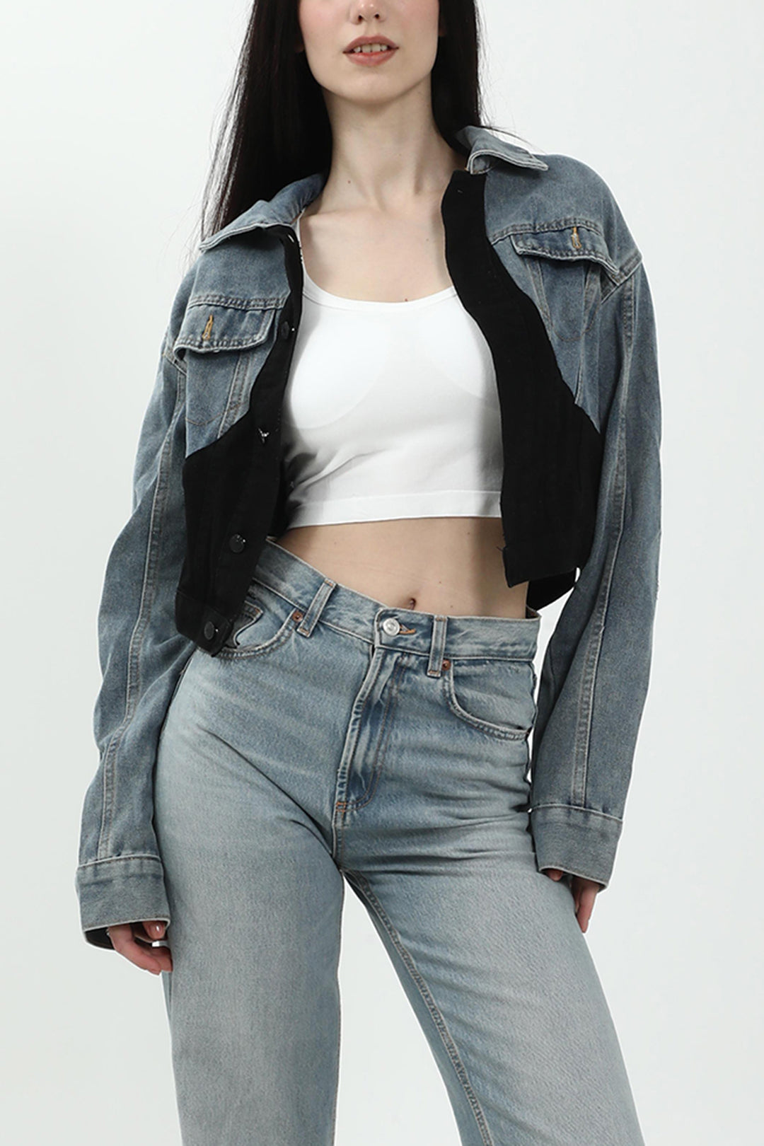 Kot Crop Ceket