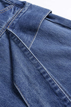 Denim Barrel Kot
