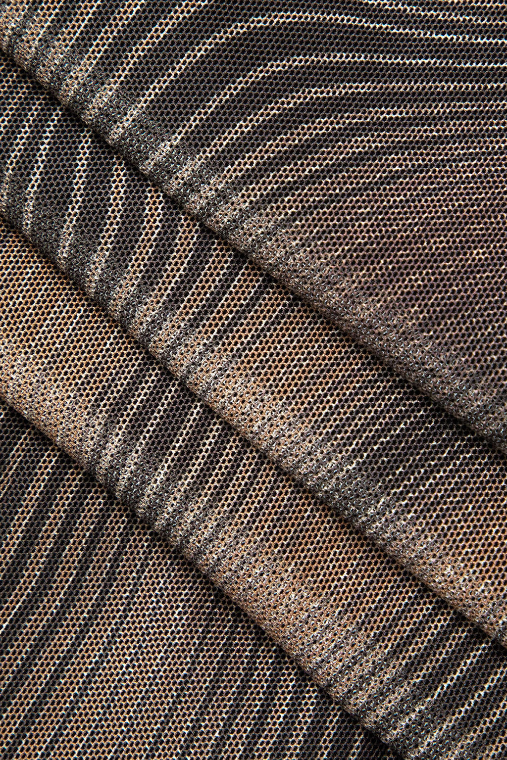 Dalga Balıkçı Yaka File Uzun Kollu maksi Elbise