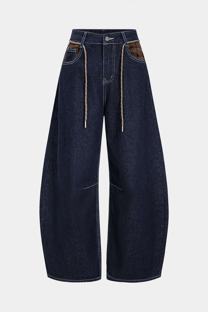 Denim Barrel Pantolon Jean