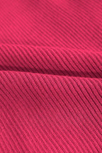 Kolları Nervürlü Düğmeli maksi Elbise