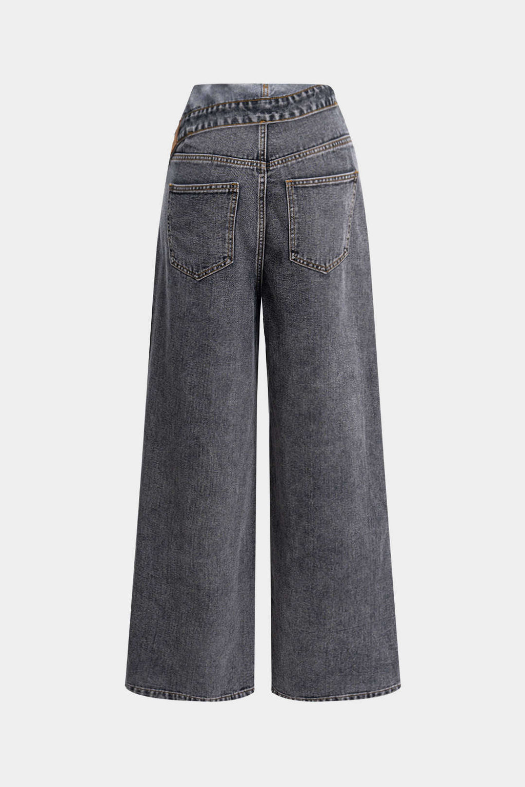 Yüksek bel Denim Barrel Kot