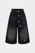 Denim Yarım Şort