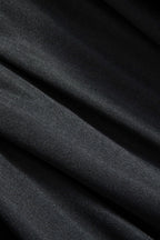 Sırt Dekolteli Cut-Out Kare Yaka Mini Elbise