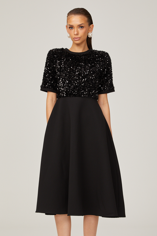 Charlotte payet midi elbise