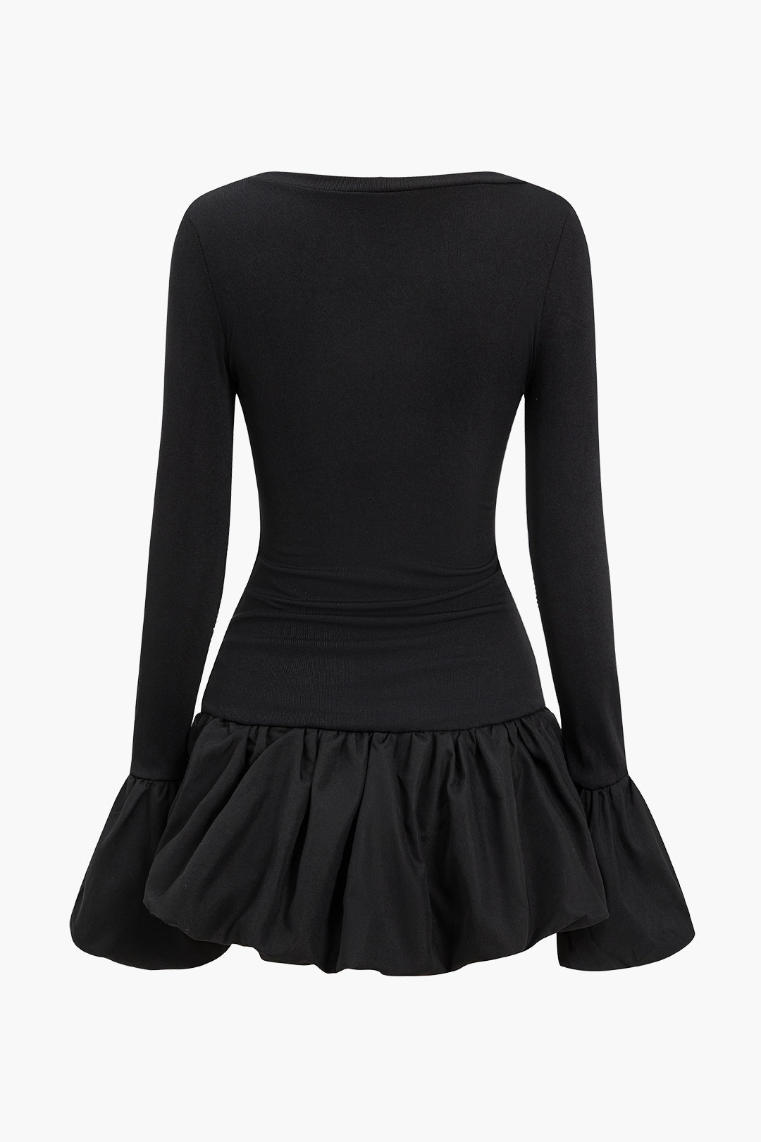 Katı Kloş Mini Elbise