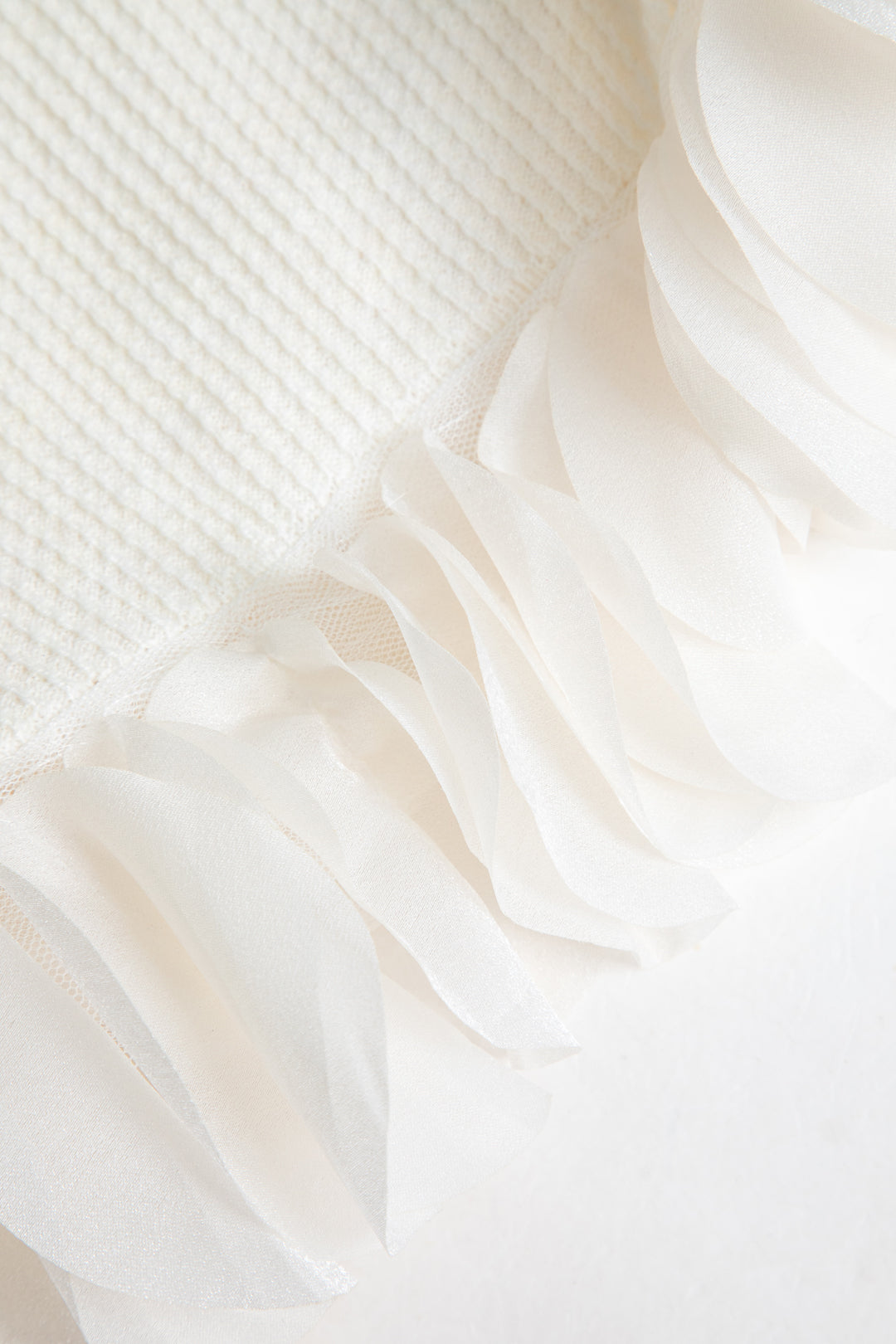 Fırfırlı Uzun Kollu Üst