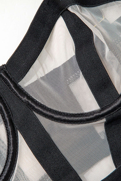 Mesh Two-Piece Lingerie