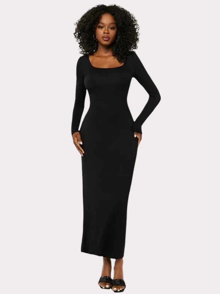 Shapewear Şekillendirici maksi Elbise