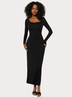 Shapewear Şekillendirici maksi Elbise