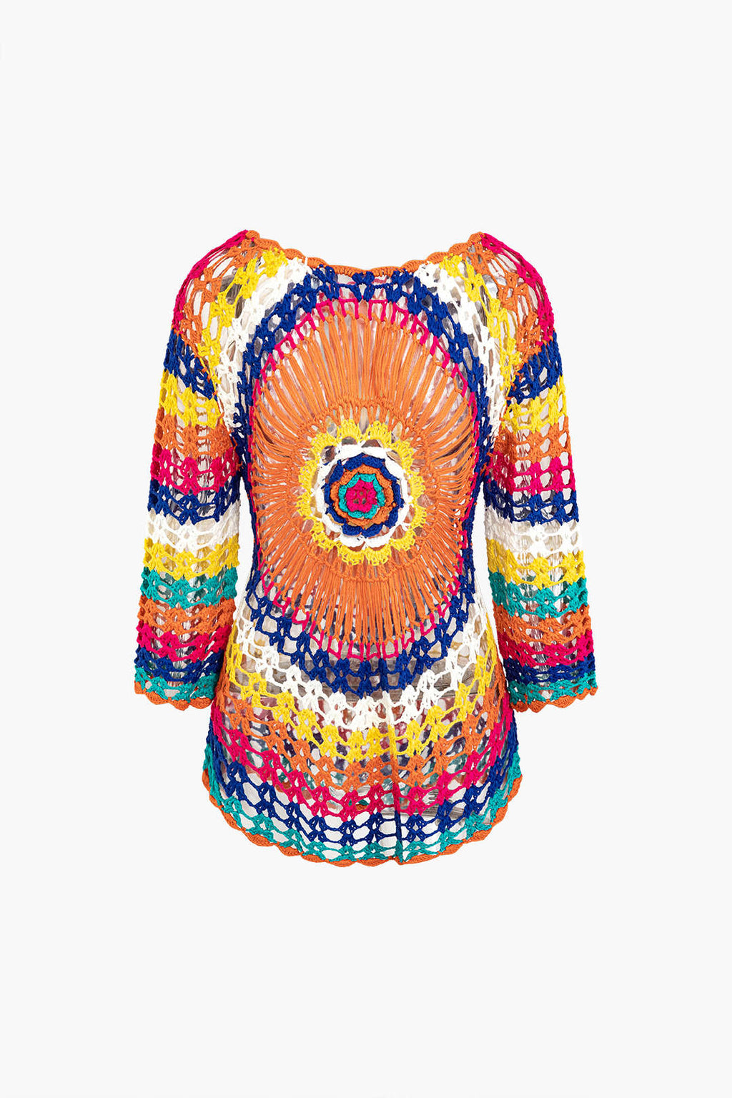 Kontrast Triko Kesik Mini Elbise