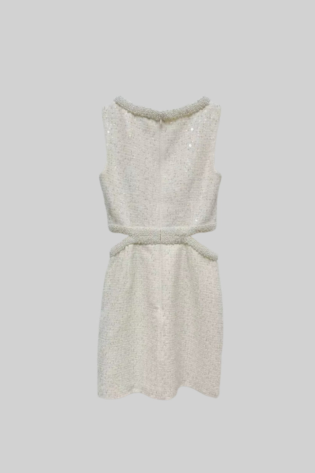 Fiyonklu Payetli Mini Elbise