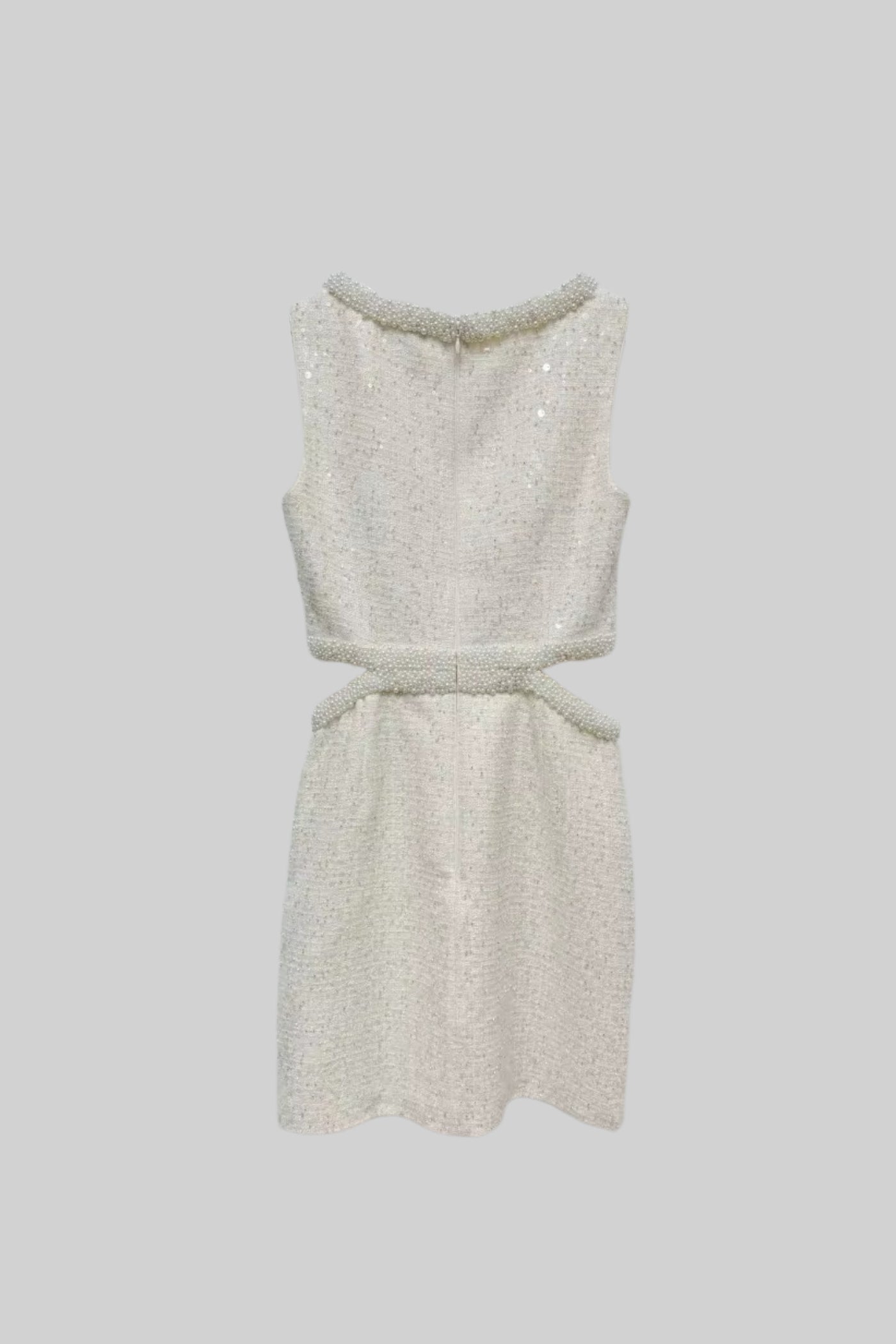 Fiyonklu Payetli Mini Elbise