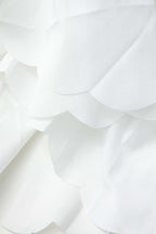 V-Yaka Taş Detaylı Mini Elbise