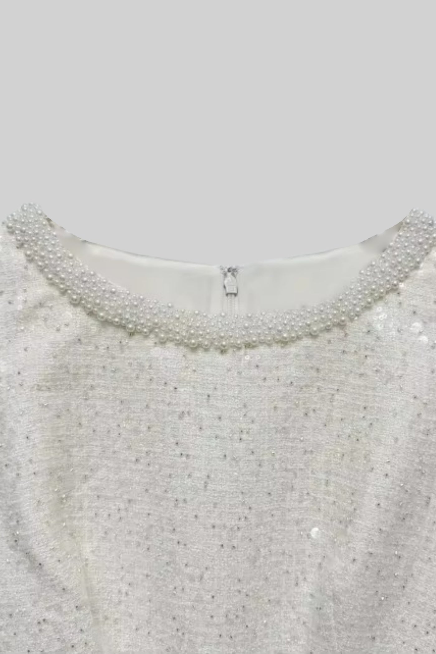 Fiyonklu Payetli Mini Elbise