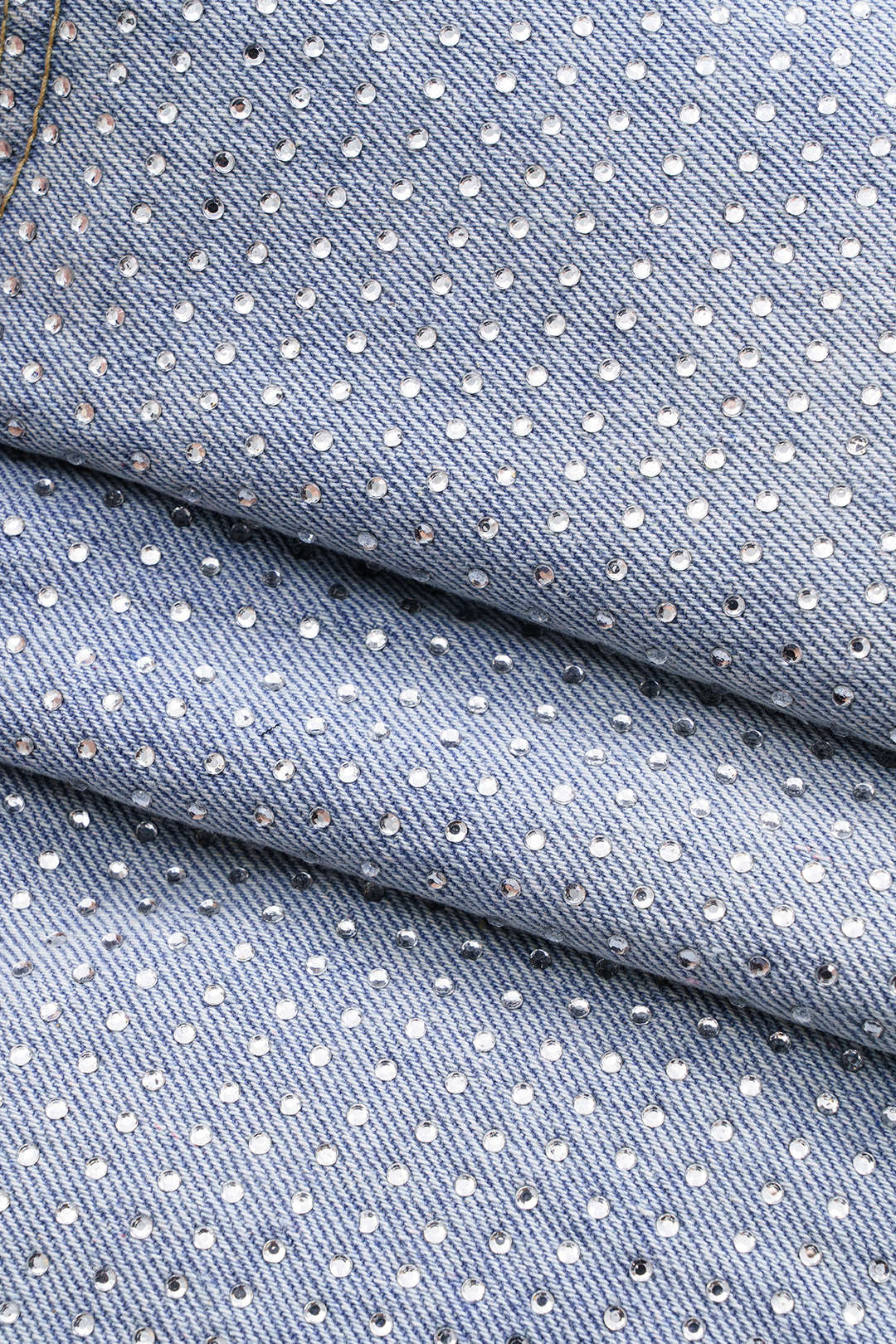 Denim Yüksek Bel Şort