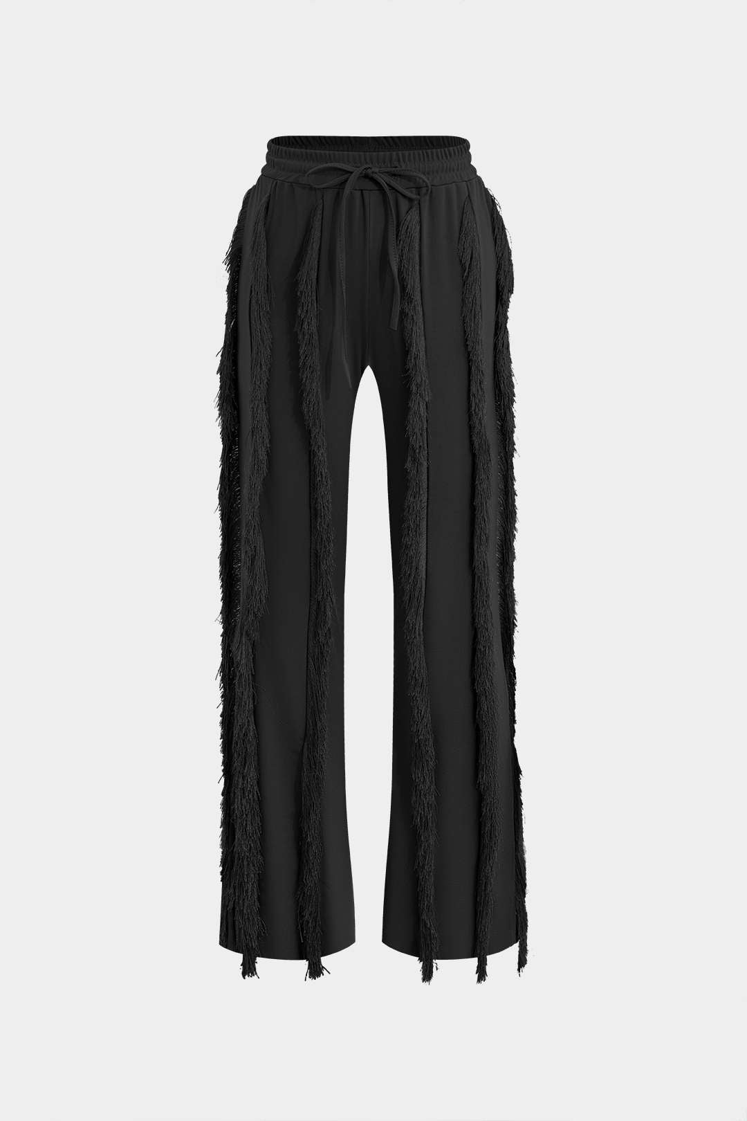 Büstiyer Askılı Bodysuit ve Geniş Paça Pantolon Seti