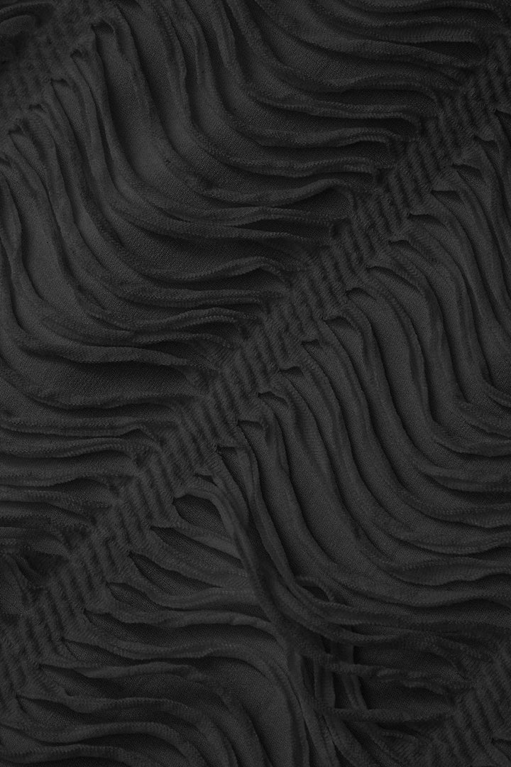 Rave Crop Top ve Yırtmaçlı Etek Takım