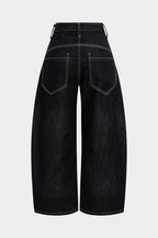 denim Barrel Jean pantolon