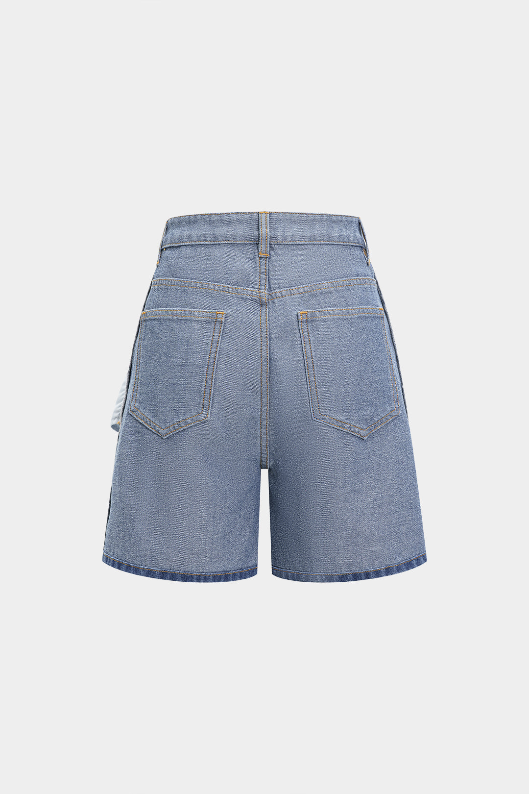 denim Cepli Şort