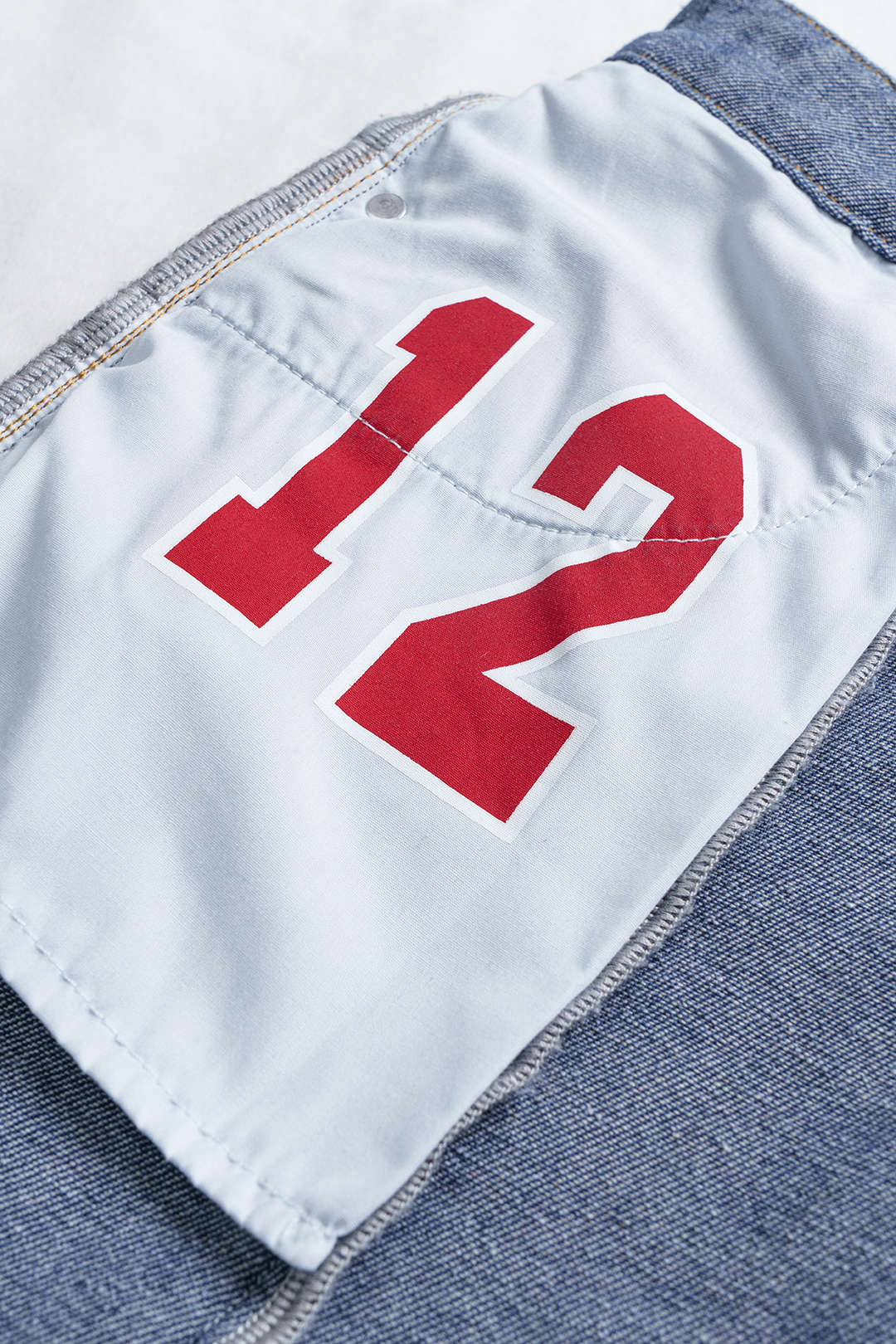 denim Cepli Şort