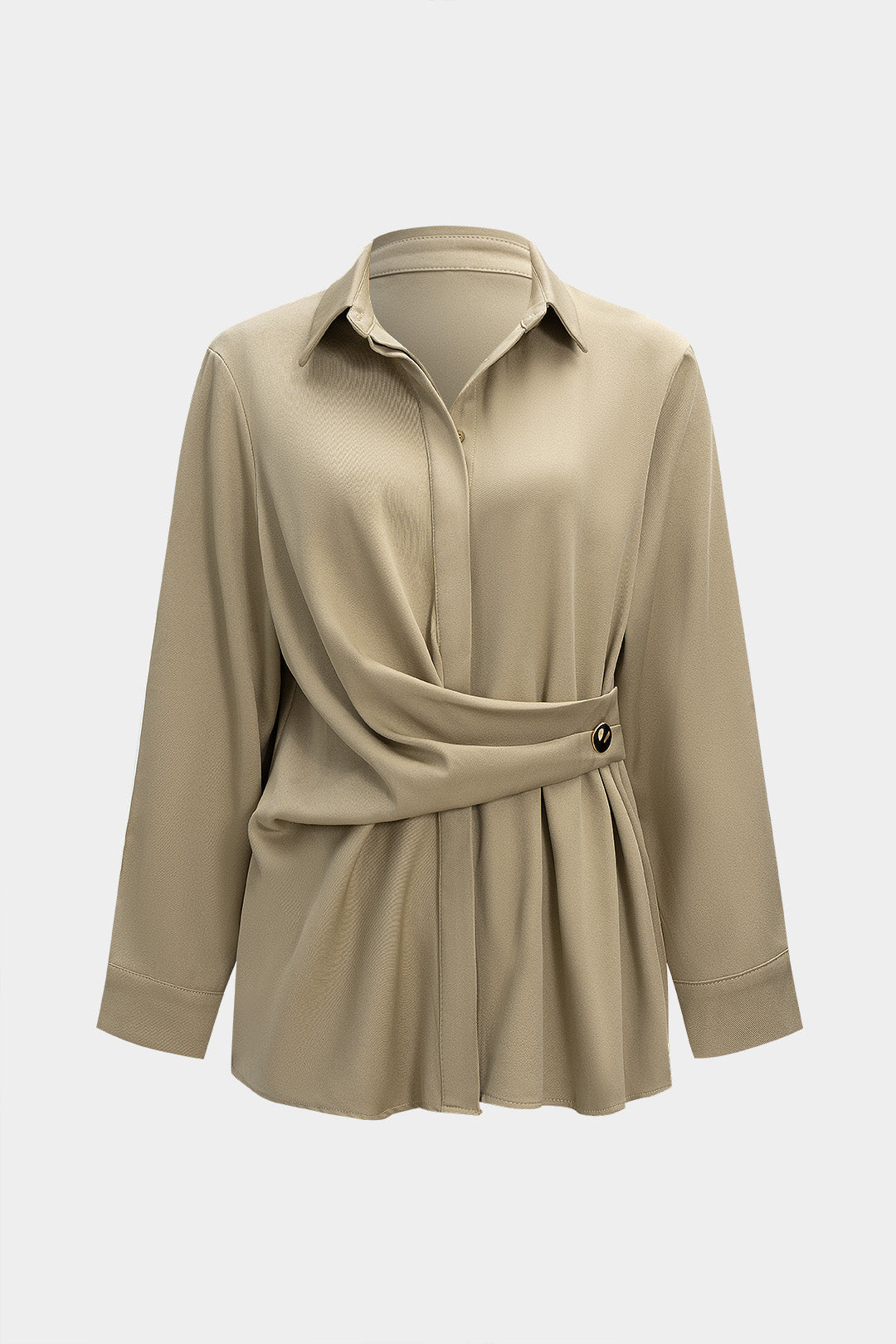 uzun kollu asimetrik üst