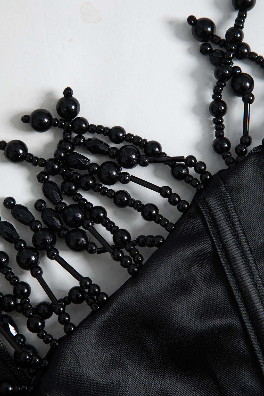 İnci Örgülü Kuşgözü Korse Midi Elbise