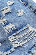 Denim Cepli Şort