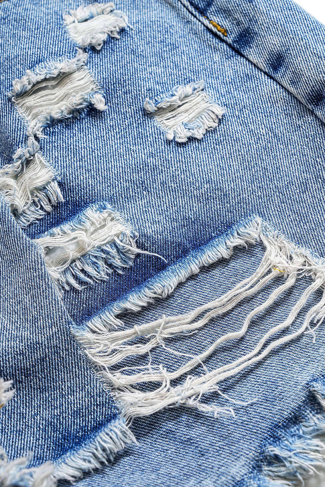 Denim Cepli Şort